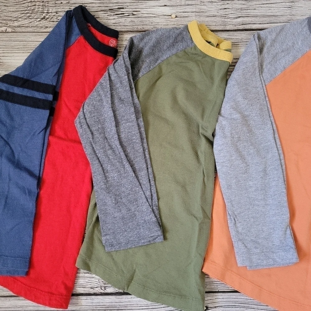 Gymboree Long-Sleeve Raglan Tops Size 5-6 EUC